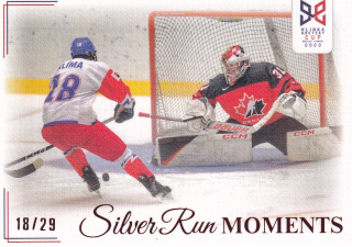 YOUNG LIONS U18 HLINKA/GRETZKY CUP 2023 - Za stavu 2:2 šel zápas do prodloužení č. SRM-48 Silver Run Moments Canvas x/29