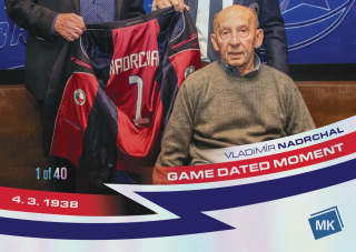 2023 MK Národní tým - Vladimír NADRCHAL č. 118 Game Dated Moment RAINBOW 1of40