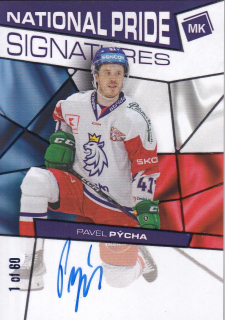 2023 MK Národní tým - Pavel PÝCHA č. NPS-3 National Pride Signatures x/60