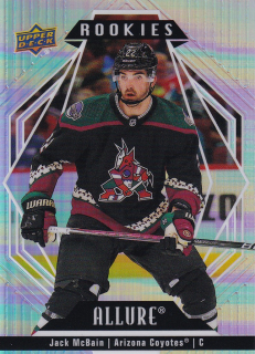 22-23 UD Allure - Jack McBAIN č. 125 ROOKIES