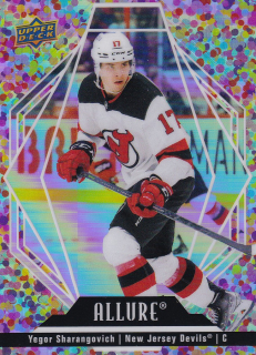 22-23 UD Allure - Yegor SHARANGOVICH č. 53 GLITTER BOMB