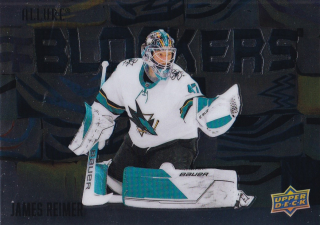 22-23 UD Allure - James REIMER č. BL-7 BLOCKERS