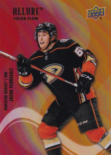 22-23 UD Allure - Jacob PERREAULT č. SF-21 COLOR FLOW RED-ORANGE