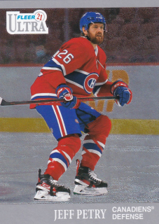 21-22 Fleer Ultra - Jeff PETRY č. A-13 30th ANNIVERSARY