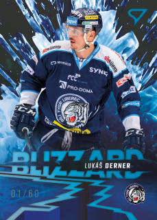 23-24 TELH - Lukáš DERNER č. BL-17 BLUE x/60