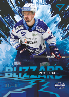 23-24 TELH - Petr HOLÍK č. BL-21 BLUE x/60