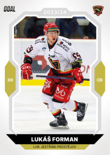 23-24 GOAL Cards - Lukáš FORMAN č. 49