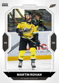 23-24 GOAL Cards - Martin ROHAN č. 161