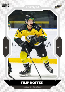 23-24 GOAL Cards - Filip KOFFER č. 164
