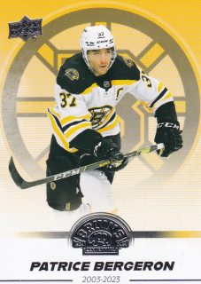23-24 Boston Centennial - Patrice BERGERON č. 89