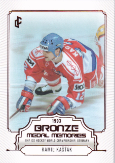 Bronze Medail Memories 1993 30th Anniversary - Kamil KAŠŤÁK č. 12 RED x/49