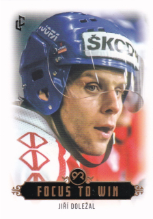 Bronze Medail Memories 1993 30th Anniversary - Jiří DOLEŽAL č. F-09 Focus to Win Platinum x/40