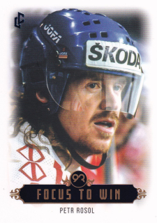 Bronze Medail Memories 1993 30th Anniversary - Petr ROSOL č. F-04 Focus to Win Blue x/10