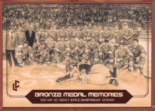Bronze Medail Memories 1993 30th Anniversary - TEAM PHOTO č. TP-R Bronze Frame