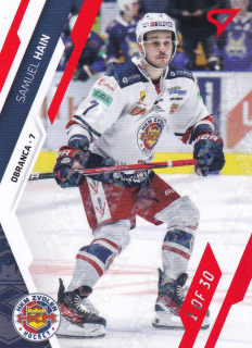 23-24 Tipos Extraliga - Samuel HAIN č. 021 GOAL LIGHT 1of30