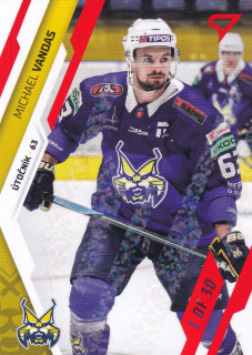 23-24 Tipos Extraliga - Michael VANDAS č. 053 GOAL LIGHT 1of30