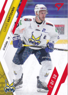 23-24 Tipos Extraliga - Lukáš VARTOVNÍK č. 054 GOAL LIGHT 1of30