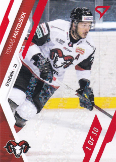 23-24 Tipos Extraliga - Tomáš MATOUŠEK č. 102 GOAL LIGHT 1of30