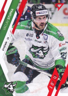 23-24 Tipos Extraliga - Václav STUPKA č. 124 GOAL LIGHT 1of30