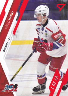 23-24 Tipos Extraliga - Dávid NÁTNY č. 186 GOAL LIGHT 1of30