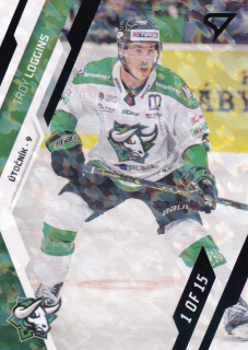 23-24 Tipos Extraliga - Troy LOGGINS č. 117 PUCK MARKS 1of15