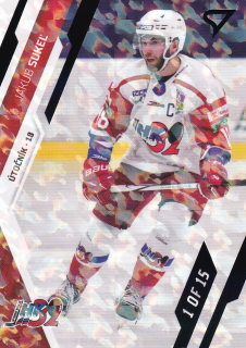 23-24 Tipos Extraliga - Jakub SUKEĽ č. 194 PUCK MARKS 1of15