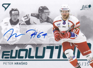 23-24 Tipos Extraliga - Peter HRAŠKO č. EVS-PH ICE AGE AUTO 05/35