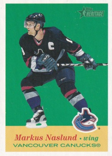 01-02 Topps Heritage - Markus NASLUND č. 16