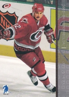 03-04 ITG BAP Memorabilia - Jeff O'NEILL č. 38