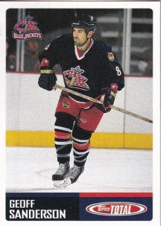 02-03 Topps Total - Geoff SANDERSON č. 145