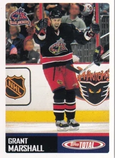 02-03 Topps Total - Grant MARSHALL č. 160