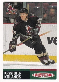 02-03 Topps Total - Krystofer KOLANOS č. 210