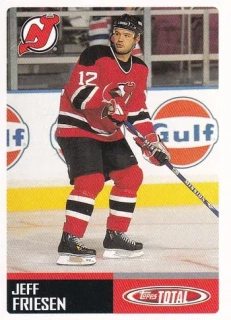 02-03 Topps Total - Jeff FRIESEN č. 380