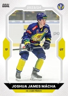 23-24 GOAL Cards - Joshua James MÁCHA č. 302