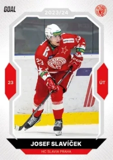 23-24 GOAL Cards - Josef SLAVÍČEK č. 336