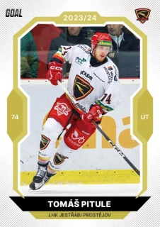 23-24 GOAL Cards - Tomáš PITULE č. 252 GOLD 1of20