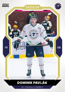 23-24 GOAL Cards - Dominik PAVLÁK č. 273 GOLD 1of20