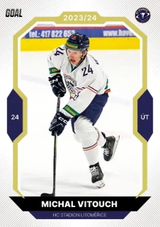 23-24 GOAL Cards - Michal VITOUCH č. 277 GOLD 1of20