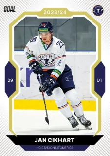 23-24 GOAL Cards - Jan CIKHART č. 278 GOLD 1of20