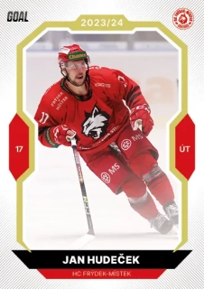 23-24 GOAL Cards - Jan HUDEČEK č. 325 GOLD 1of20