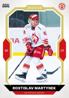 23-24 GOAL Cards - Rostislav MARTYNEK č. 326 GOLD 1of20