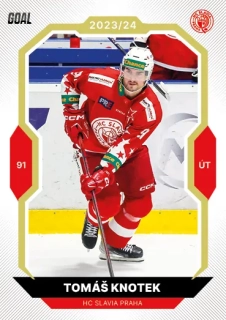 23-24 GOAL Cards - Tomáš KNOTEK č. 339 GOLD 1of20