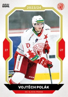 23-24 GOAL Cards - Vojtěch POLÁK č. 341 GOLD 1of20