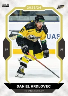 23-24 GOAL Cards - Daniel VRDLOVEC č. 366 GOLD 1of20