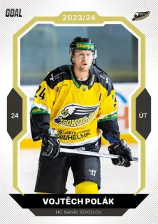 23-24 GOAL Cards - Vojtěch POLÁK č. 370 GOLD 1of20
