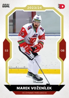 23-24 GOAL Cards - Marek VOŽENÍLEK č. 373 GOLD 1of20