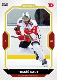 23-24 GOAL Cards - Tomáš KAUT č. 380 GOLD 1of20