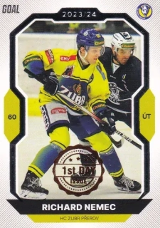 23-24 GOAL Cards - Richard NEMEC č. 308 1st day issue