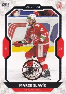 23-24 GOAL Cards - Marek SLAVÍK č. 337 1st day issue