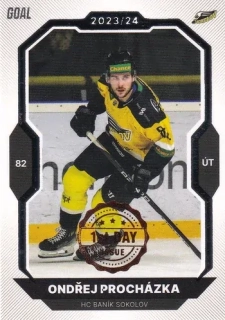 23-24 GOAL Cards - Ondřej PROCHÁZKA č. 364 1st day issue